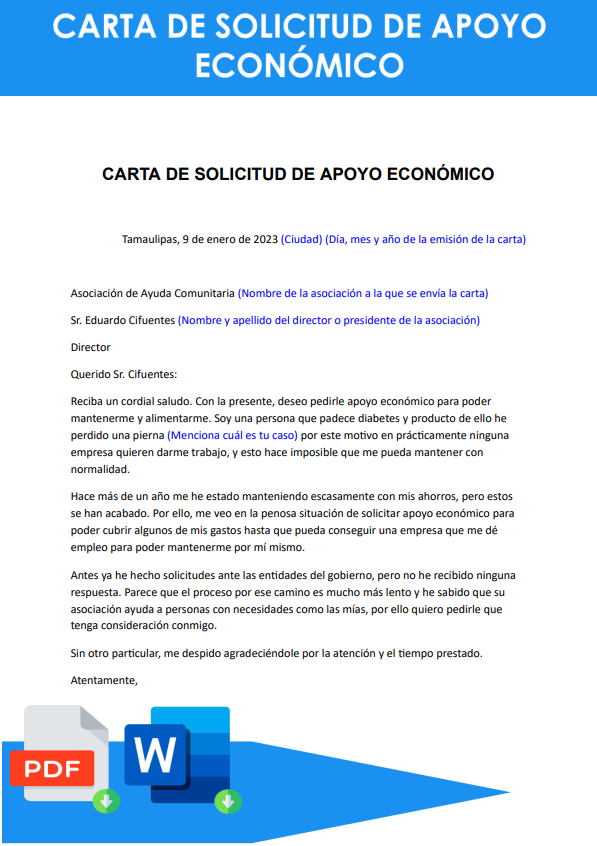 Como Elaborar Una Solicitud De Apoyo 5277